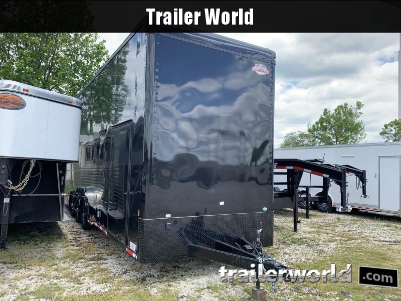 2021 Cargo Mate 30' Stacker Race Trailer Black-Out Pkg 2021 Cargo Mate 30' Stacker Race Trailer Black-Out Pkg