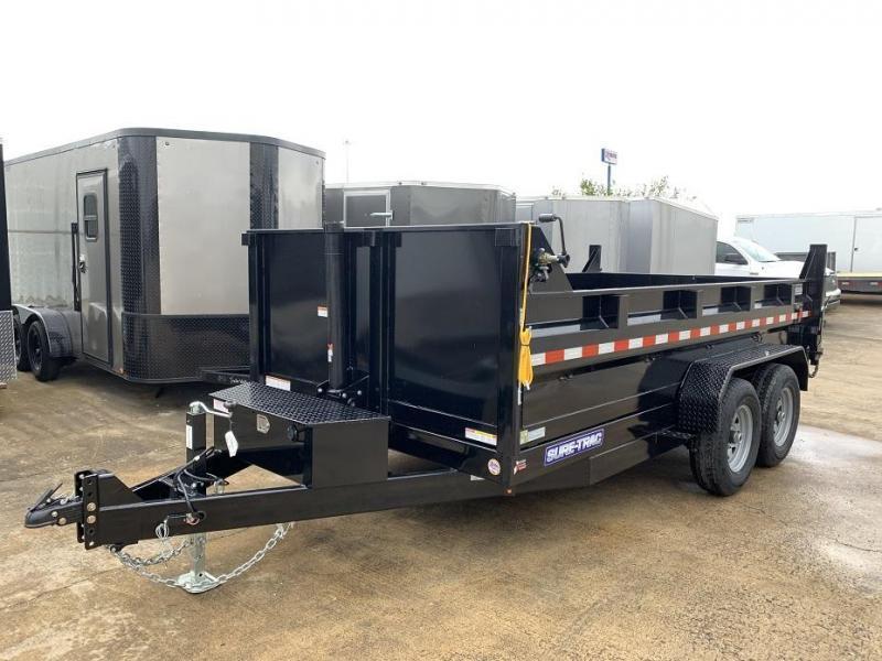 2021 Sure-Trac 14' Telescopic Dump Trailer 14k 2021 Sure-Trac 14' Telescopic Dump Trailer 14k