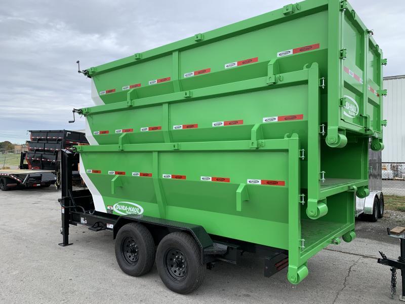 2023 DuraHaul 7 x 14' Roll Off Extra Capacity Dump Trailer Trailer