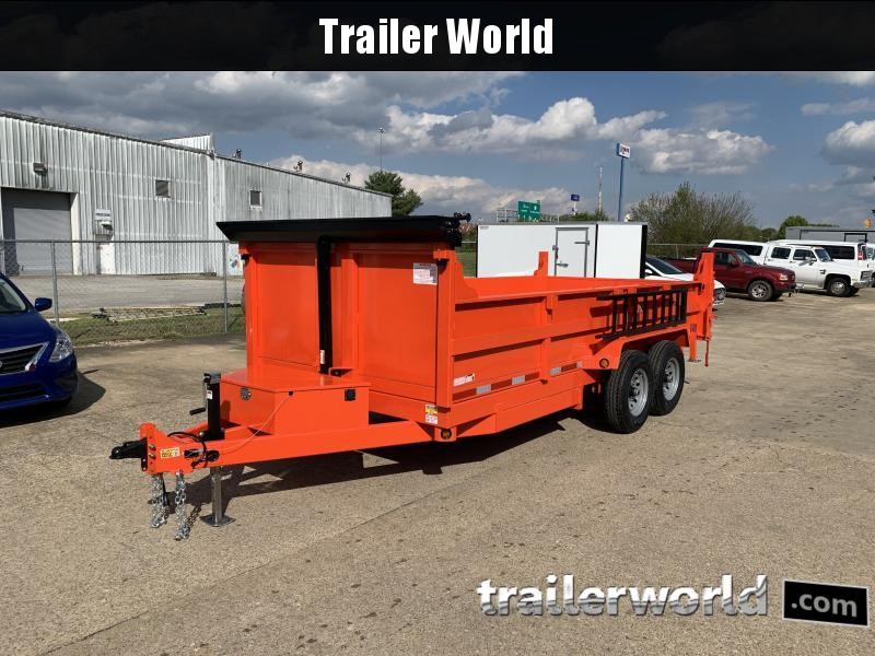 2022 Quality Steel 16' Dump Trailer 14K GVWR 2022 Quality Steel 16' Dump Trailer 14K GVWR