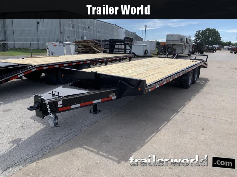 2021 Better Built 25 Ton Air Brake Pintle Hitch 30' Equipment Trailer