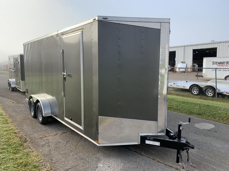 2021 Lark 7' x 18' x 7' Enclosed Cargo Ramp Door 2021 Lark 7' x 18' x 7' Enclosed Cargo Ramp Door