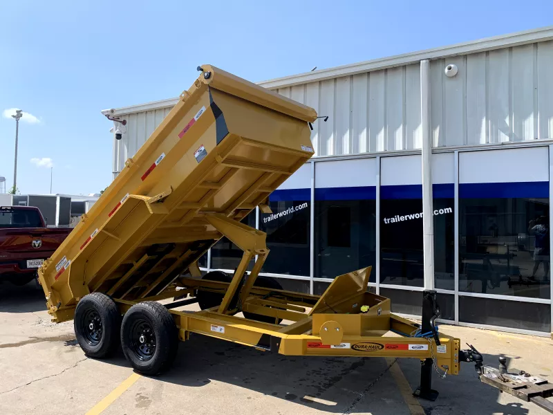 2026 Dura-Haul 6' x 12' Scissor Lift (2)7K Axles BP Dump Trailer