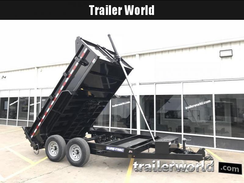 2021 Sure-Trac 12' Telescopic Dump Trailer 14K 2021 Sure-Trac 12' Telescopic Dump Trailer 14K