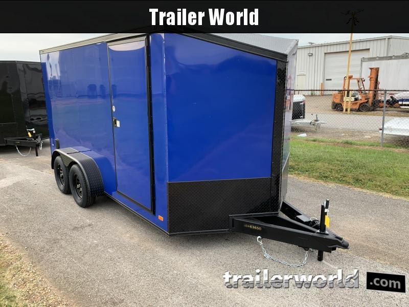 2021 CW 7' x 14' x 6.5' Vnose Enclosed Trailer Black Out 2021 CW 7' x 14' x 6.5' Vnose Enclosed Trailer Black Out