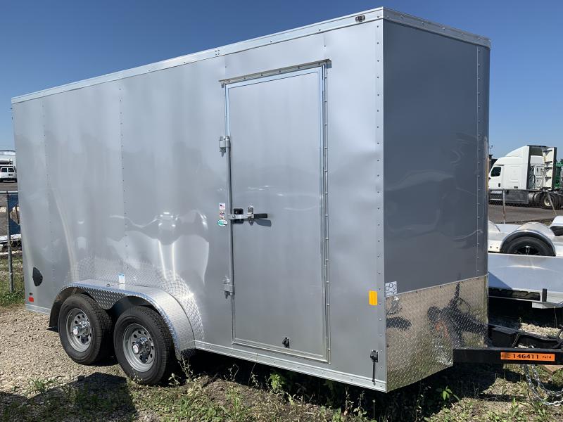 2025 Continental Cargo 7' x 14' x 7' 3" **SCRATCHED** Cargo / Enclosed Trailer