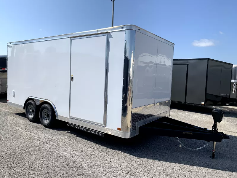 2025 Covered Wagon Trailers 8.5' x 18' x 7' Tandem 5200# Axles Cargo / Enclosed Trailer