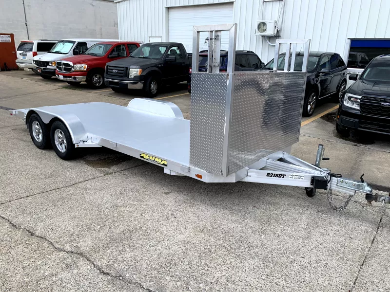 2024 Aluma 8218DT Slide In Ramps Car Hauler