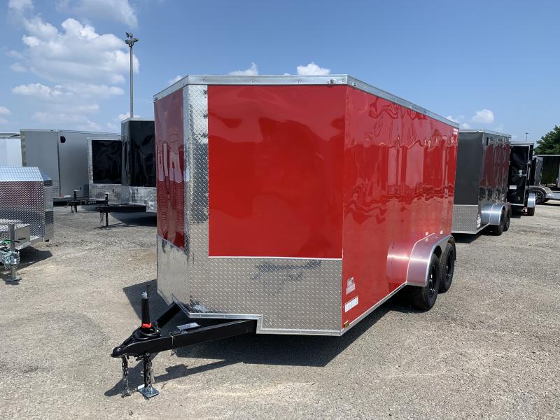 2022 28700 7 x 14'TA Enclosed Cargo Trailer Trailer World of Bowling