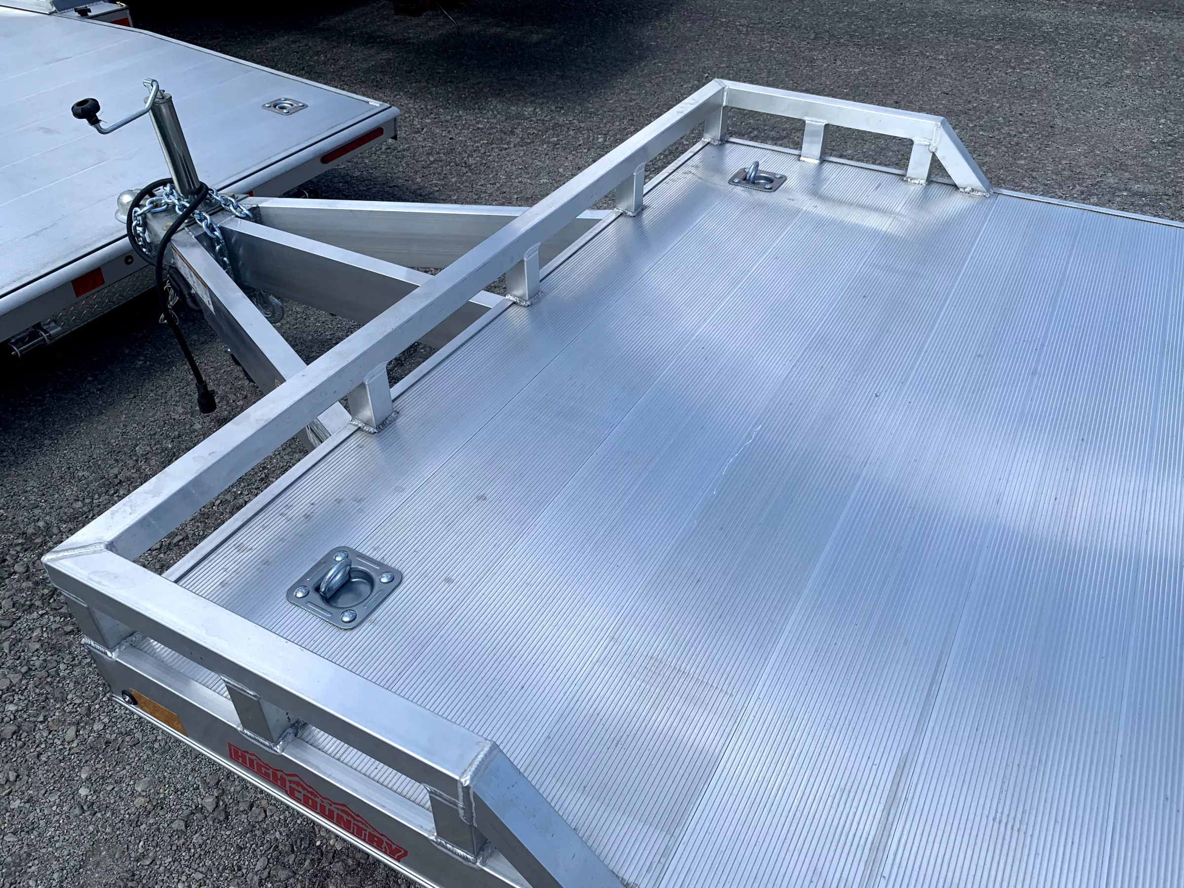 2025 ALCOM High Country 80" x 20' Slide-in Ramps Aluminum Open Car Hauler jEgINs649mch