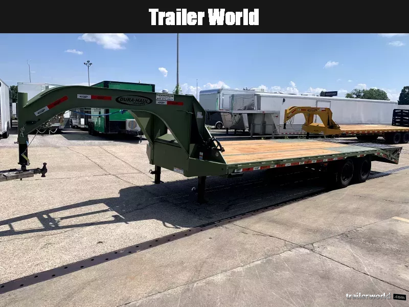 2026 Dura-Haul 102" x 25' (20+5) Low Profile (2)10K Axles Gooseneck Equipment Trailer