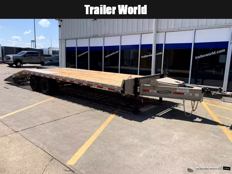 2025 Dura-Haul 102" X 25' (20+5) (2)12K Axles Low Profile Deckover Pintle Hitch Equipment Trailer