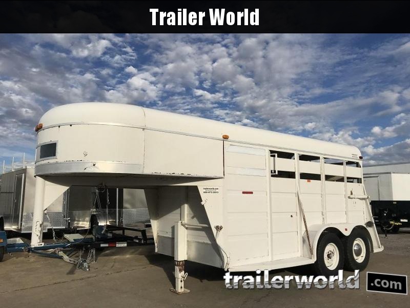 1992 Gooseneck Livestock Cattle Trailer 1992 Gooseneck Livestock Cattle Trailer