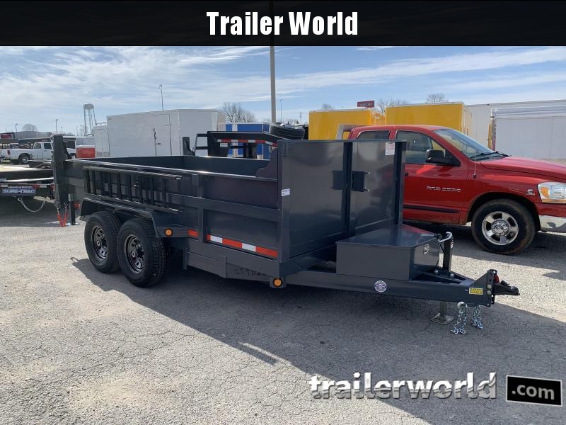 2022 Quality Steel 14 Dump Trailer 14K GVWR 2022 Quality Steel 14 Dump Trailer 14K GVWR