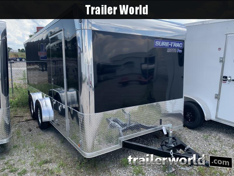 2021 Sure-Trac Moto Pro 7.5 x 16 Enclosed Cargo Trailer 2021 Sure-Trac Moto Pro 7.5 x 16 Enclosed Cargo Trailer