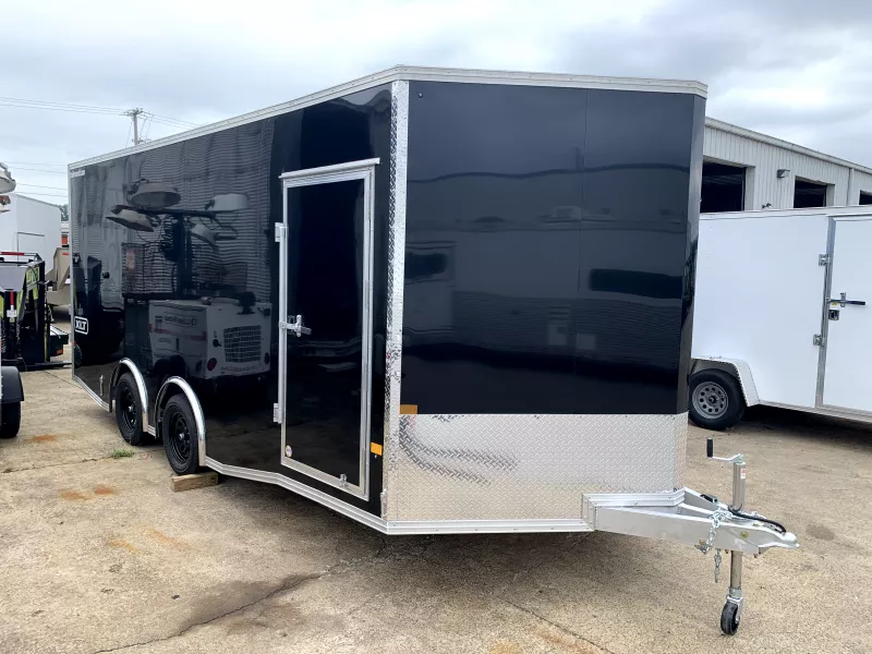 2025 ALCOM Xpress 8.5' x 18' TA All-Aluminum Cargo / Enclosed Trailer