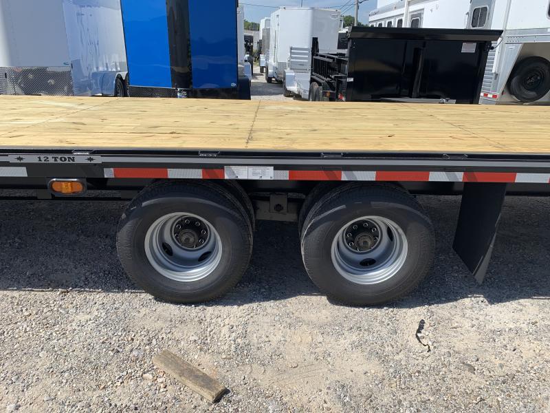 2023 Better Built 40' 12 Ton Gooseneck Flatbed Trailer with Pop Up