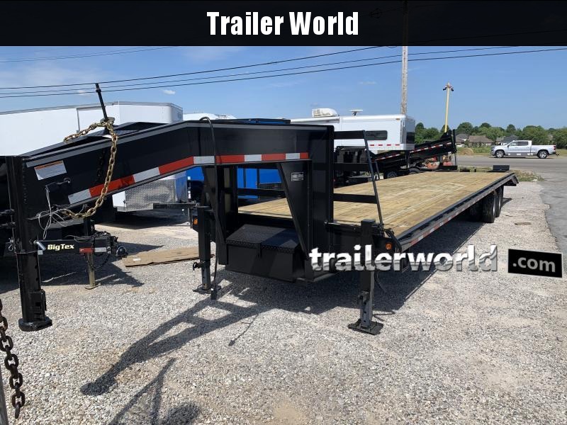 2023 Better Built 40' 12 Ton Gooseneck Flatbed Trailer with Pop Up