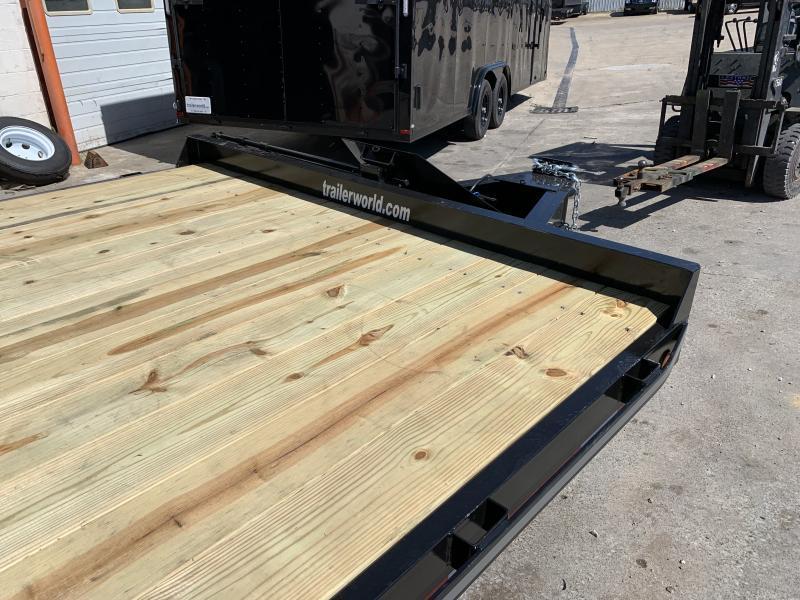 2021 Better Built Pintle Hitch Flatbed 25' Equipment Trailer 10 Ton