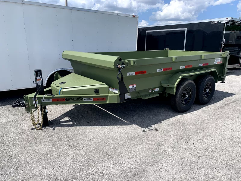 2026 Dura-Haul 12' Wide Body Scissor Lift Dump Trailer