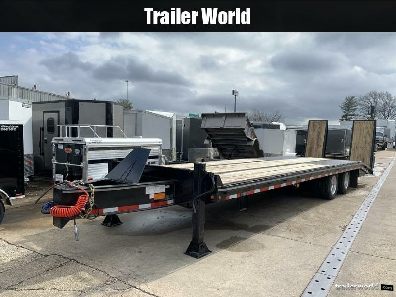 2025 Better Built 25 Ton  Air Brake Pintle Hitch 30' Equipment Trailer