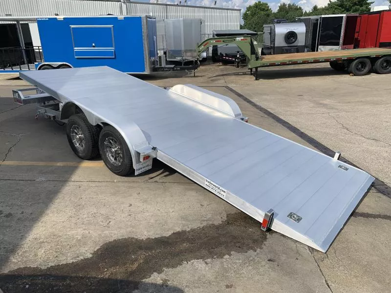 2025 ALCOM High Country 80" x 22' Heavy Axle Tilt Aluminum Car Hauler
