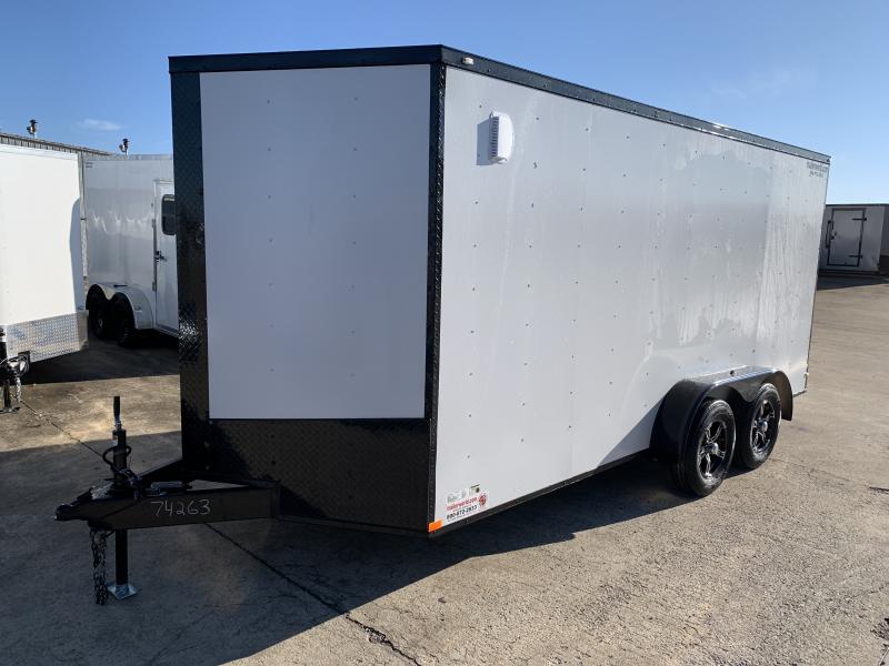 2021 Lark 7' x 16' Enclosed V Nose Cargo 2021 Lark 7' x 16' Enclosed V Nose Cargo