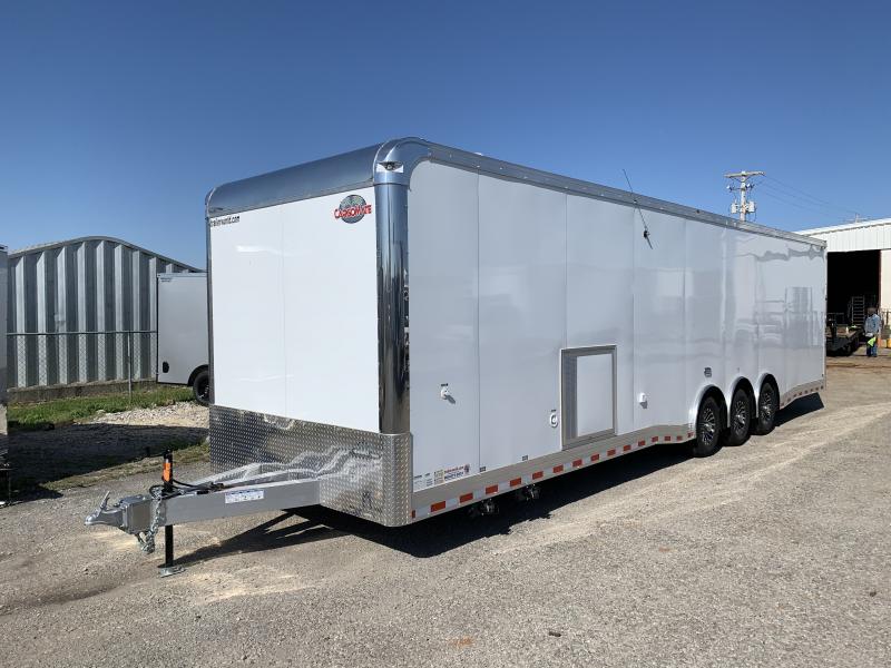 2022 Cargo Mate ALUMINUM Eliminator 34' Race Trailer Bath Pkg 2022 Cargo Mate ALUMINUM Eliminator 34' Race Trailer Bath Pkg