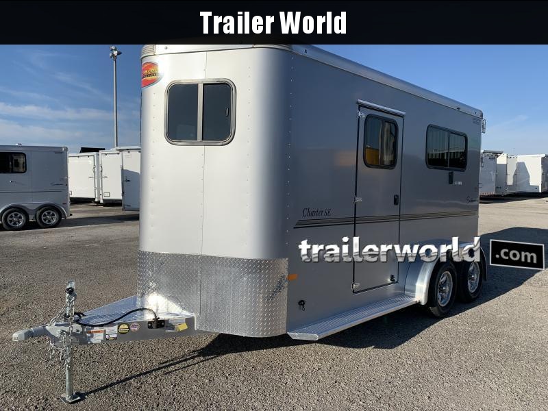 2023 Sundowner Charter BP TR SE 2 Horse Bumper Pull Trailer 1675310999