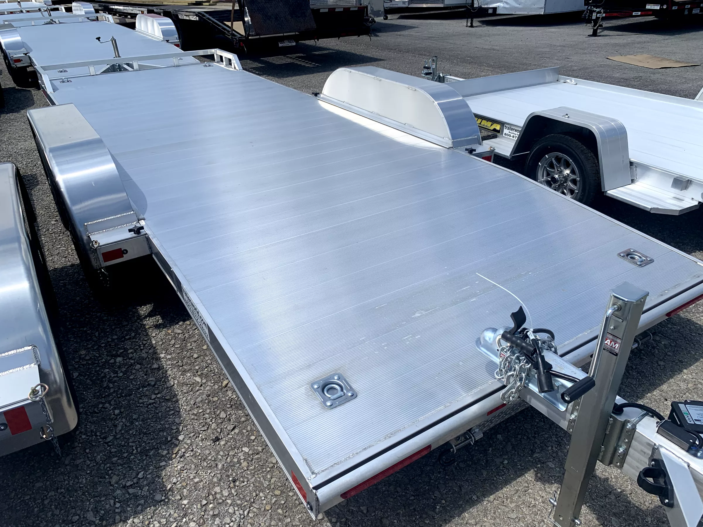 2025 ALCOM High Country 80" x 20' Slide-in Ramps Aluminum Open Car Hauler pxBGuuiiu1zy