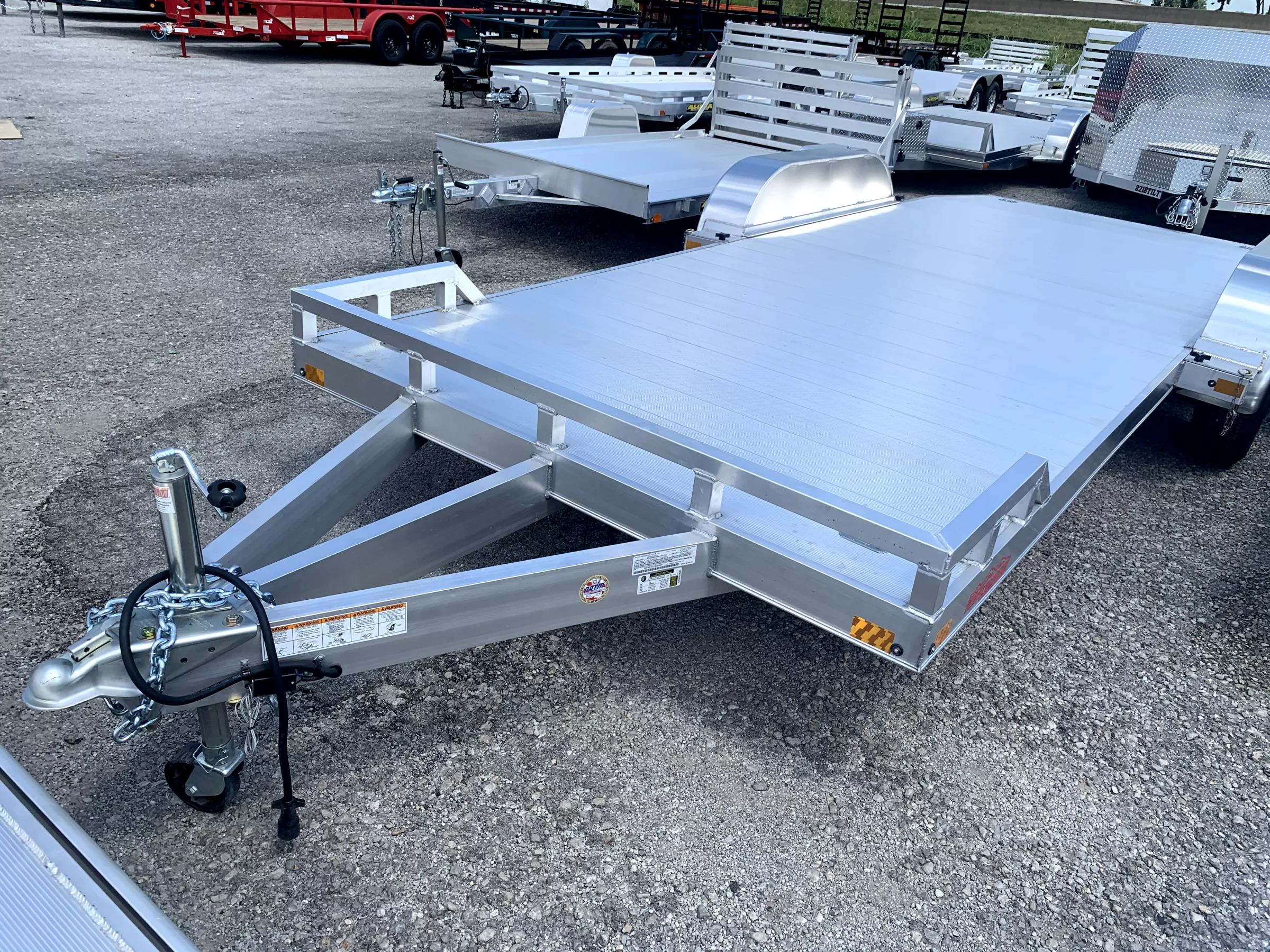 2025 ALCOM High Country 80" x 20' Slide-in Ramps Aluminum Open Car Hauler h6Hpa4wt7bfu