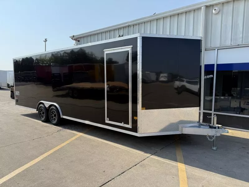 2026 ALCOM High Country Xpress 8.5' x 24' XLT Pro Series Aluminum Car / Racing Trailer with Escape Door