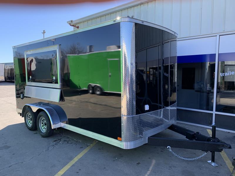 2024 Covered Wagon Trailers 7 x 16'TA Vending / Concession Trailer