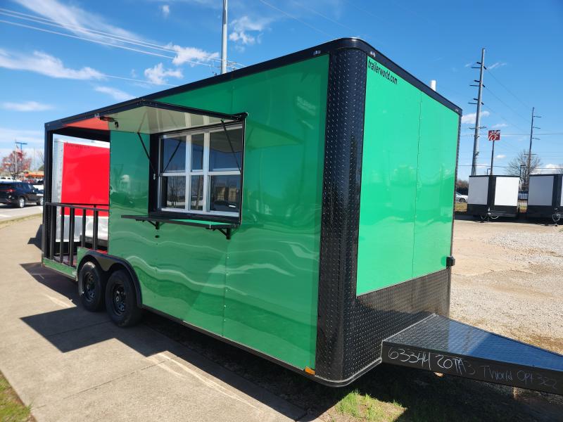 2025 Quality Cargo 8.5X20TA Vending / Concession Trailer w/ Porch