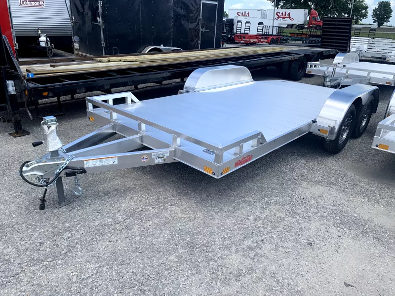 2025 ALCOM High Country 80" x 16' Slide-in Ramps Aluminum Open Car Hauler