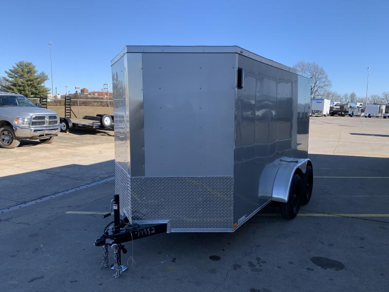 2021 Lark 6' x 12'TA Vnose Ramp Door Trailer 2021 Lark 6' x 12'TA Vnose Ramp Door Trailer