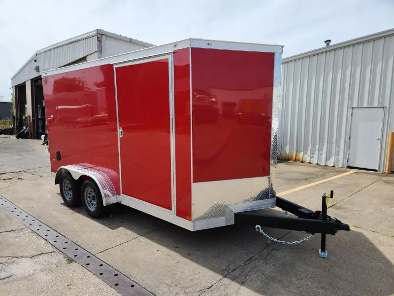 2026 Covered Wagon Trailers 7' x 14' x 7' TA Cargo / Enclosed Trailer