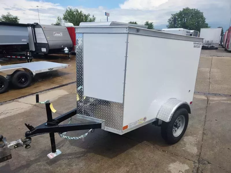 2025 Covered Wagon Trailers 4X6SA Cargo / Enclosed Trailer