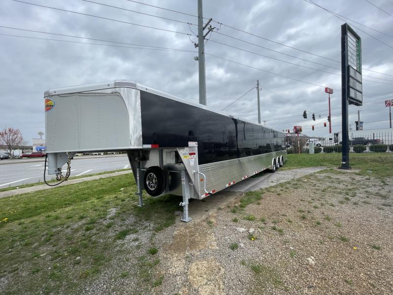2022 Sundowner 48' Aluminum 2 Car Enclosed Gooseneck Car Trailer