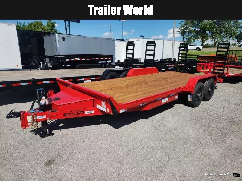 2025 Dura-Haul 7' X 20' Stand Up Ramps (2)7k Axles BP Equipment Trailer