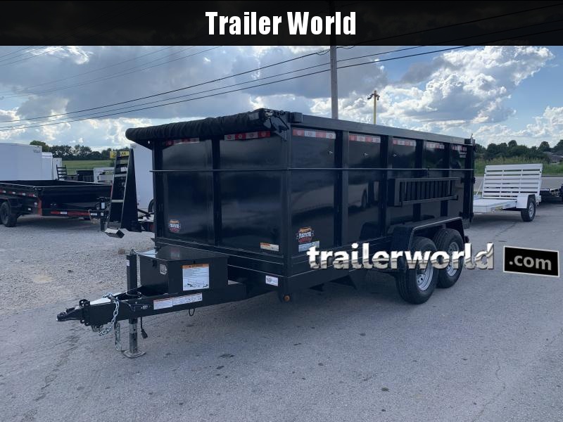 2022 Covered Wagon Trailers 14' Dump Trailer w/4ft Sides 2022 Covered Wagon Trailers 14' Dump Trailer w/4ft Sides