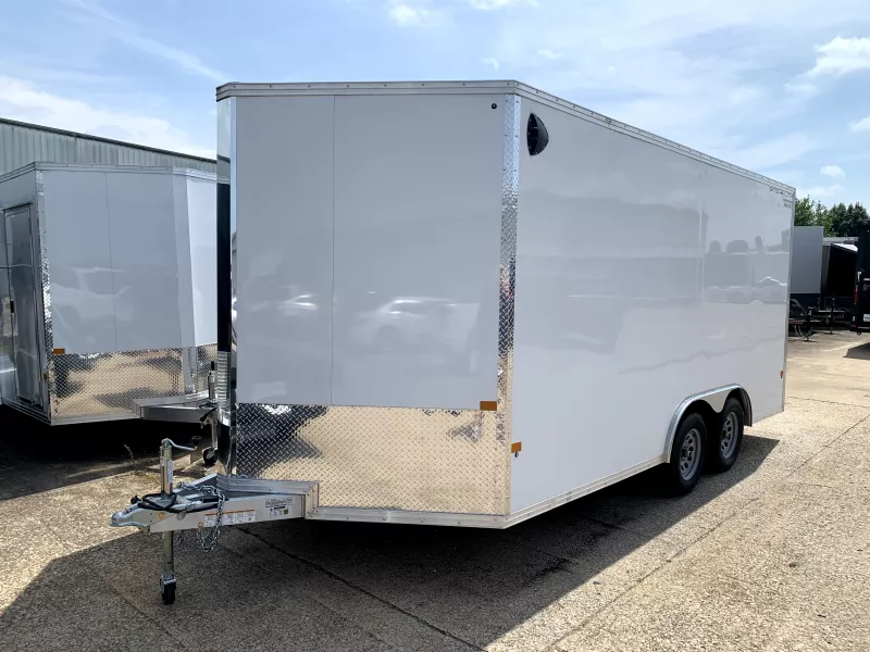 2025 ALCOM CargoPro 8.5' x 16' TA Stealth All-Aluminum Cargo / Enclosed UTV Hauler Trailer