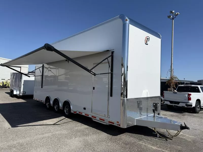 2026 InTech 8.5' x 28' Stacker with Awning and Escape Door