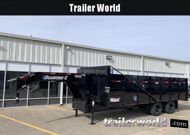 2021 Diamond C WDT 20' Gooseneck Dump Trailer 2021 Diamond C WDT 20' Gooseneck Dump Trailer