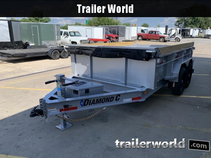2021 Diamond C LPD 12' Dump Trailer Low Profile Commercial Grade 2021 Diamond C LPD 12' Dump Trailer Low Profile Commercial Grade
