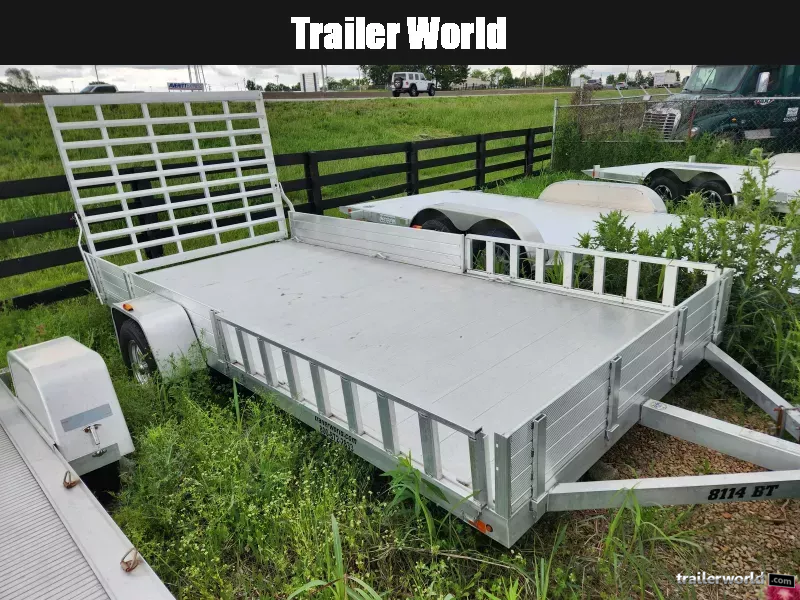 2017 Aluma 8114 ATV / Utility Trailer