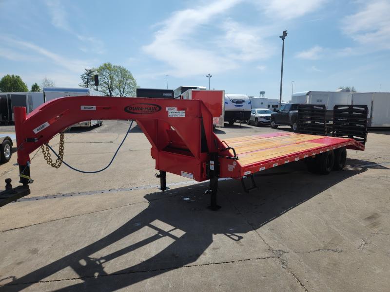 2025 Dura-Haul 102" x 25' (20+5) Low Profile (2)10k Axles Hotshot Gooseneck Equipment Trailer