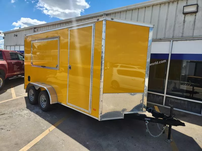 2023 Covered Wagon Trailers 7' X 14'TA Goldmine Series Vending / Concession Trailer