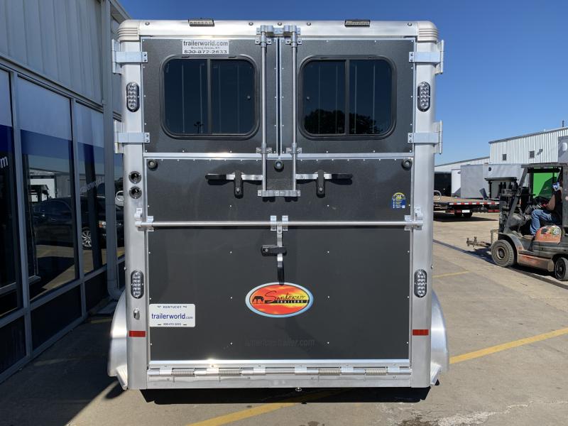 2023 Sundowner Charter BP TR SE 2 Horse Bumper Pull Trailer Trailer