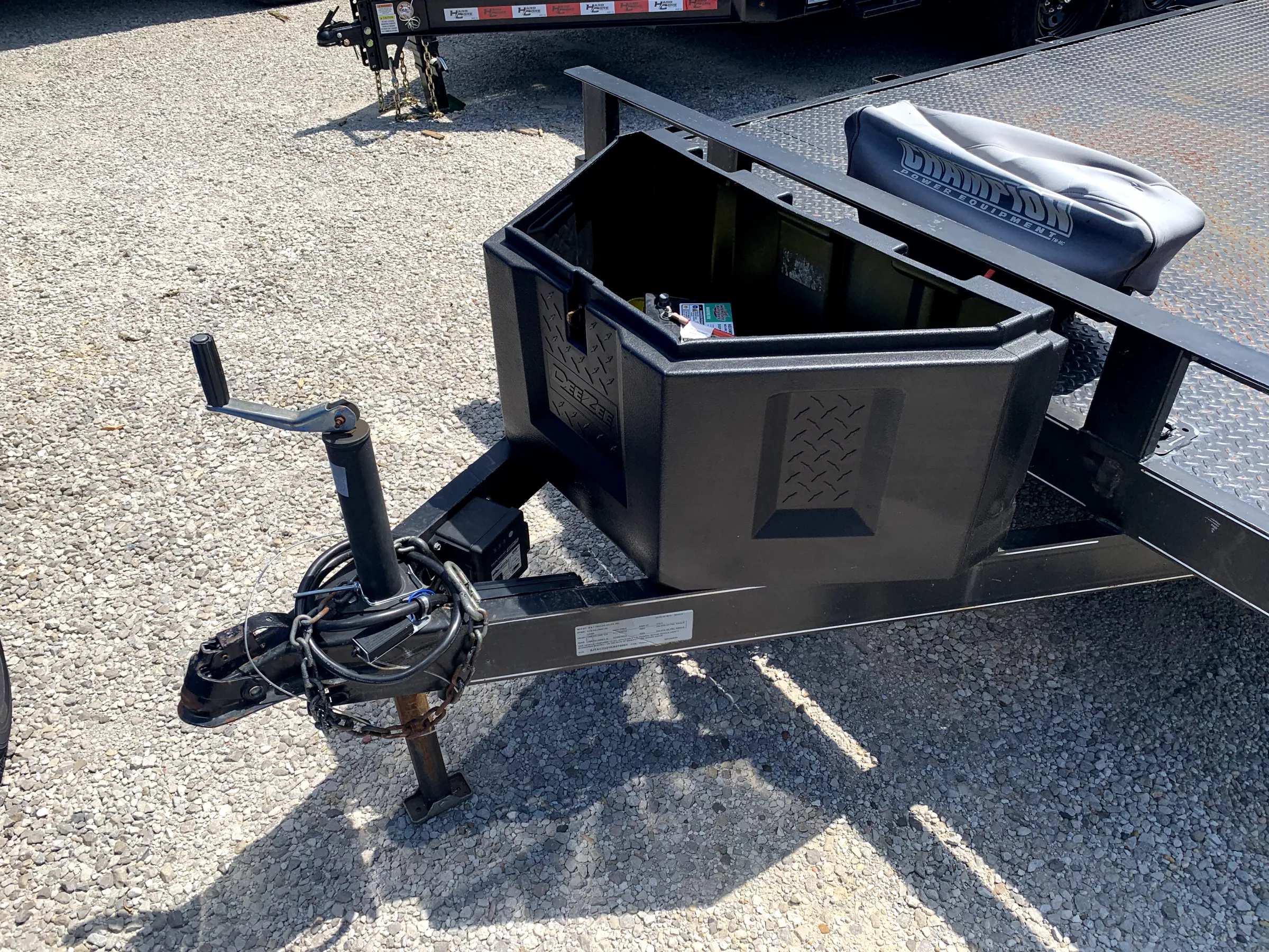 2019 P & T Trailers 82" x 22' Steel Deck Slide-in Ramps Car Hauler uhr4C0g5sfn7